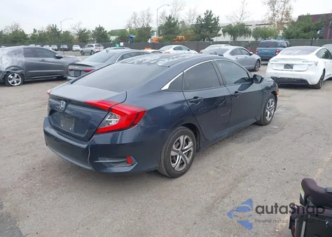 2018 Honda Civic Lx из США, поврежденный, VIN 2HGFC2F51JH610181